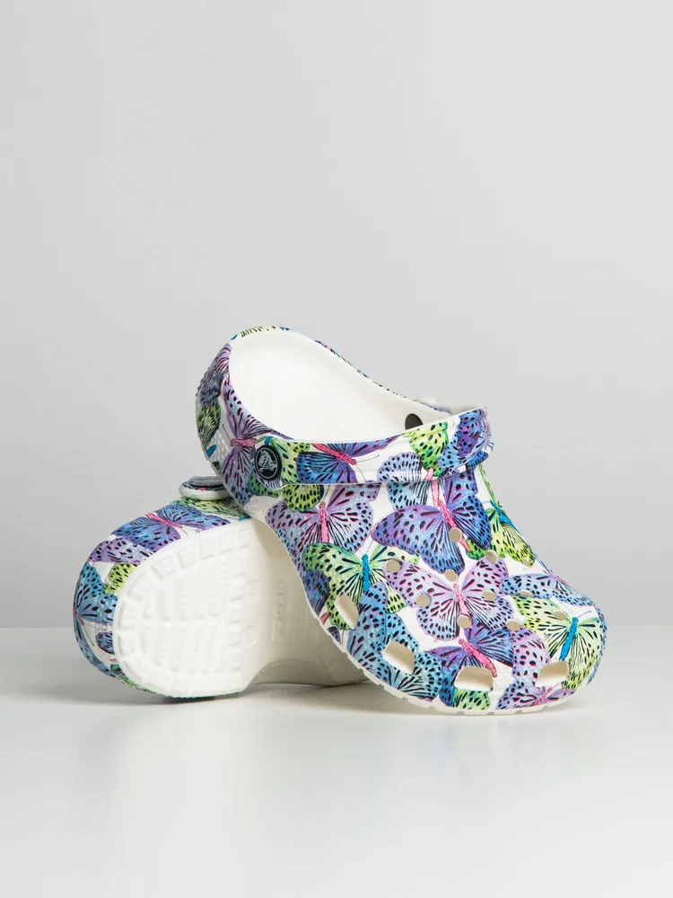 SABOTS CROCS CLASSIC BUTTERFLY POUR ENFANTS - DÉSTOCKAGE