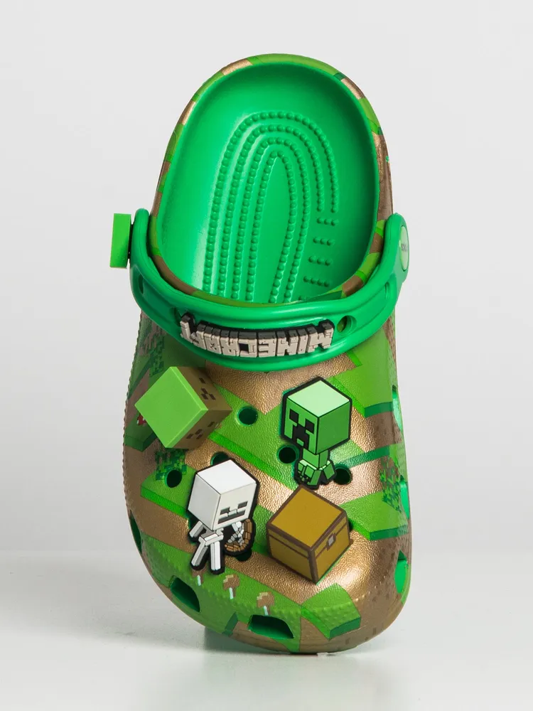 KIDS CROCS CLASSIC ELEVATED MINECRAFT