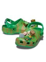 KIDS CROCS CLASSIC ELEVATED MINECRAFT