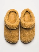 WOMENS CROCS CLASSIC COZZZY SLIPPER - WHEAT