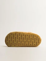 WOMENS CROCS CLASSIC COZZZY SLIPPER - WHEAT