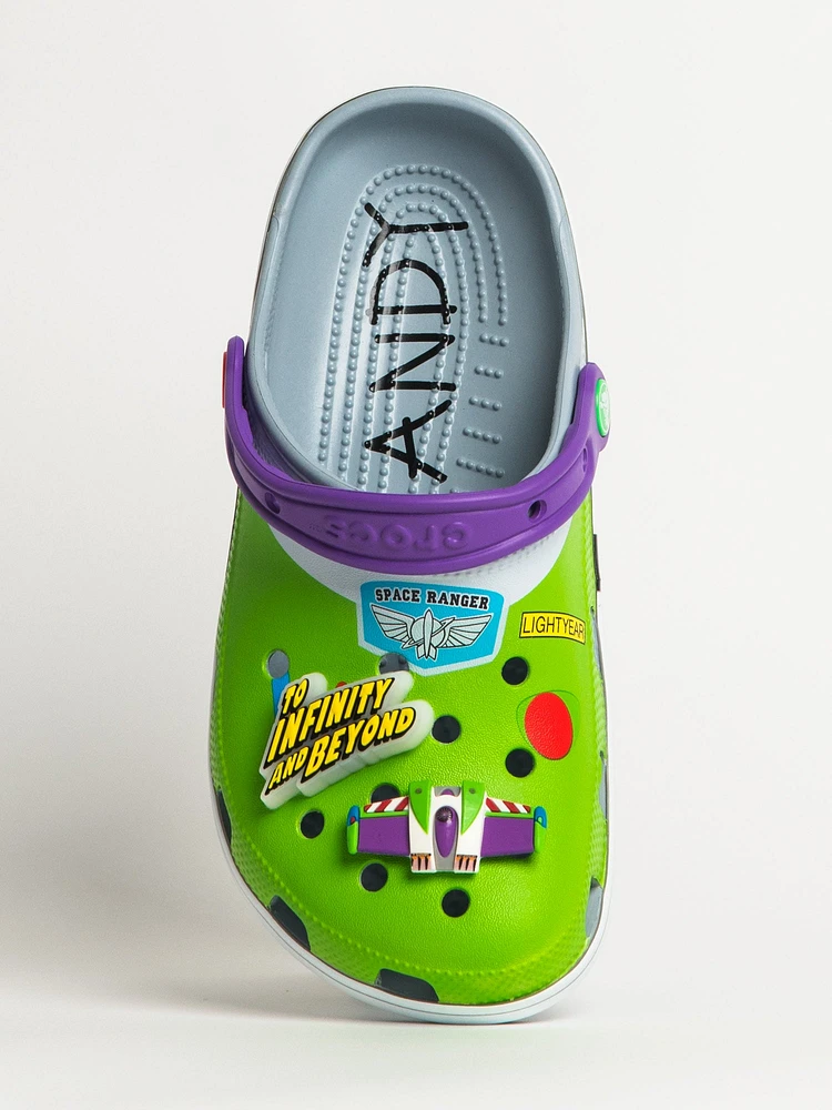 WOMENS CROCS TOY STORY BUZZ CLASSIC CLOG