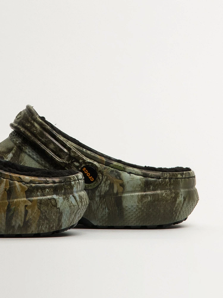 MENS CROCS REALTREE APX LINED CLASSIC CLOG