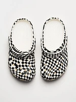 SABOT CROCS CLASSIC WARPED CHECKER POUR ENFANTS