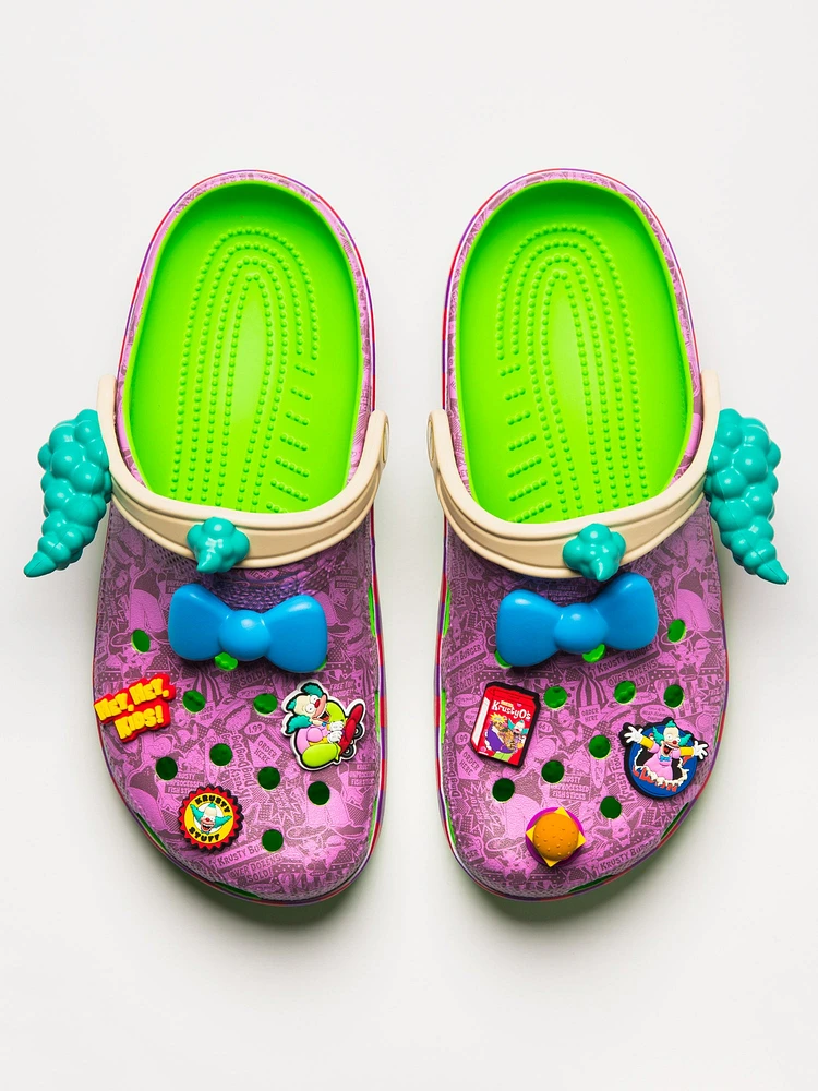 CROCS THE SIMPSONS KRUSTY CLASSIC CLOG POUR HOMME