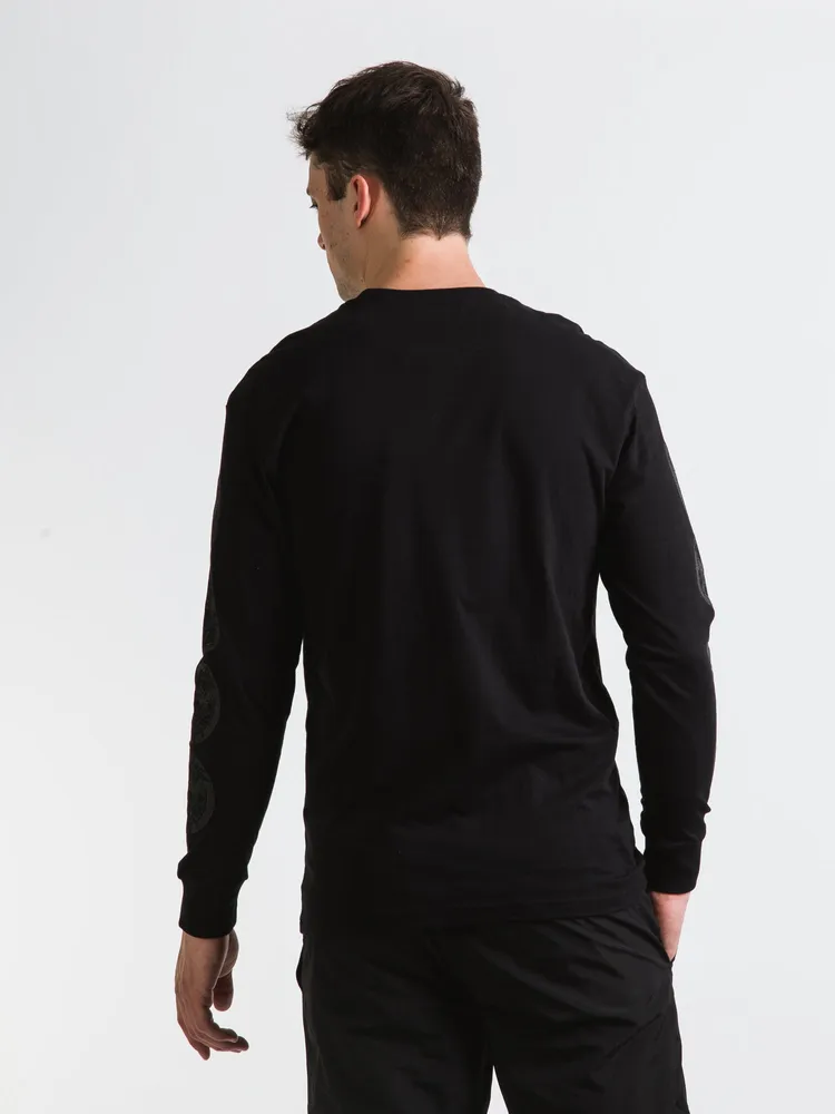 CROOKS & CASTLES MAD KLEPTO LONG SLEEVE TEE - CLEARANCE