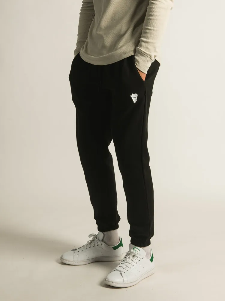 CROOKS & CASTLES CORE ESSENTIALS EMBROIDERED JOGGER