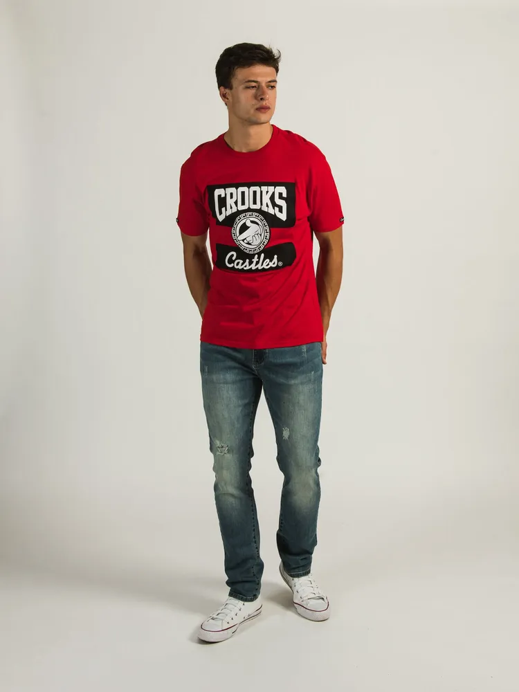 CROOKS & CASTLES KLEPTO AIRGUN T-SHIRT - CLEARANCE