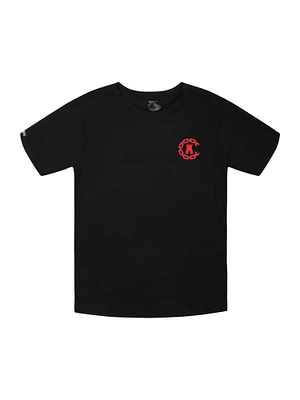 CROOKS & CASTLES YOUTH BOYS OG CORE LOGO KIDS T-SHIRT - CLEARANCE