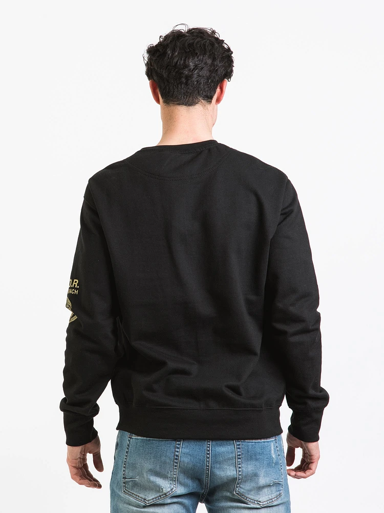 MENS SNOOP X CROOKS CREW