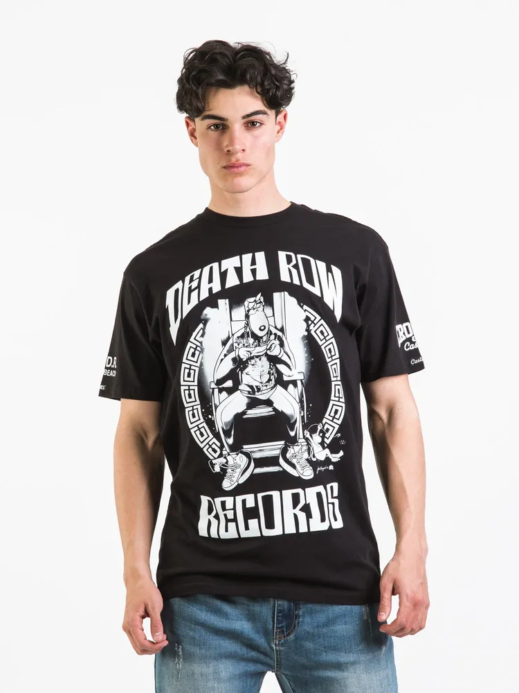 CROOKS & CASTLES x DEATH ROW CORE T-SHIRT - CLEARANCE