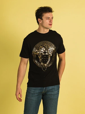 CROOKS & CASTLES GRECO MEDUSA FOIL T-SHIRT