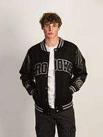 VESTE CROOKS & CASTLES VARSITY