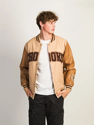 CROOKS & CASTLES VARSITY JACKET