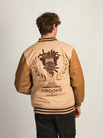 CROOKS & CASTLES VARSITY JACKET
