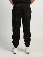 CROOKS & CASTLES GOTHIC AOP PAISLEY JOGGER