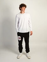 CROOKS & CASTLES GOTHIC EMBROIDERED JOGGER