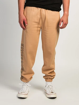 JOGGER POLAIRE BRODÉ CROOKS & CASTLES RUSTIC