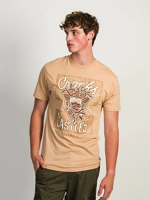 T-SHIRT CROOKS & CASTLES RUSTIC MEDUSA