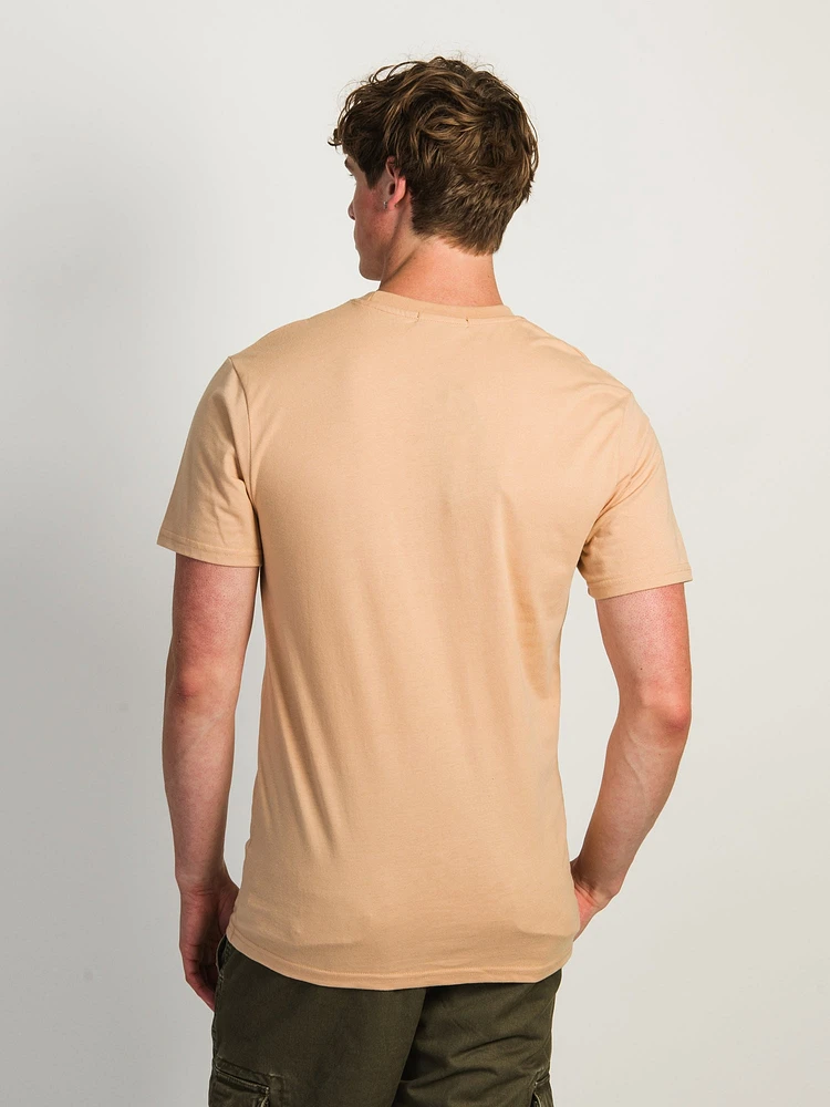 T-SHIRT CROOKS & CASTLES RUSTIC MEDUSA