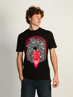 CROOKS & CASTLES GOTHIC MEDUSA T-SHIRT