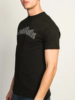 T-SHIRT BRODÉ CROOKS & CASTLES GOTHIC