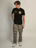 T-SHIRT CROOKS & CASTLES LUXURY GOLD