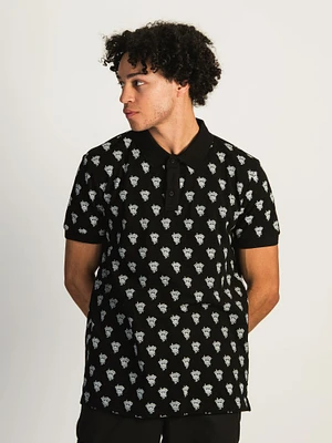 POLO IMPRIMÉ MÉDUSA DE CROOKS & CASTLES