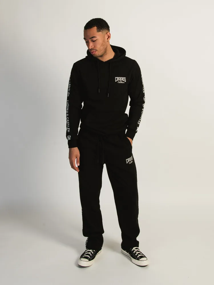 CROOKS & CASTLES JACQ TAPE FLEECE PANT