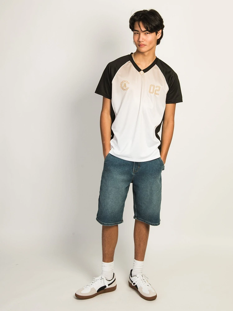 CROOKS & CASTLES SOCCER JERSEY T-SHIRT