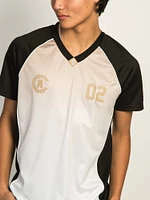 CROOKS & CASTLES SOCCER JERSEY T-SHIRT