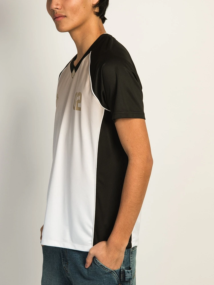 CROOKS & CASTLES SOCCER JERSEY T-SHIRT