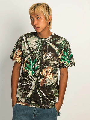 CROOKS & CASTLES REALTREE ALL OVER PRINT T-SHIRT