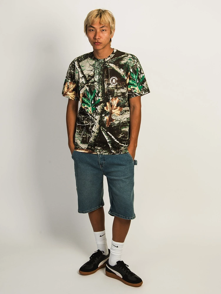 CROOKS & CASTLES REALTREE ALL OVER PRINT T-SHIRT