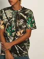 CROOKS & CASTLES REALTREE ALL OVER PRINT T-SHIRT