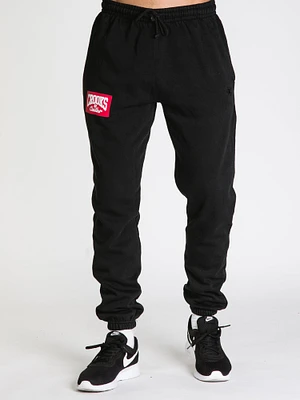 CROOKS & CASTLES RED BOX LOGO SWEATPANT - CLEARANCE