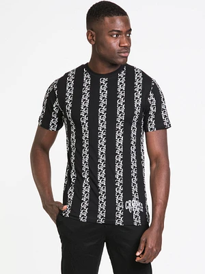 CROOKS & CASTLES LUX VERT T-SHIRT - CLEARANCE