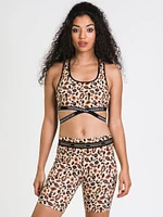 SOUTIEN-GORGE CROISÉ GUÉPARD POUR FEMMES