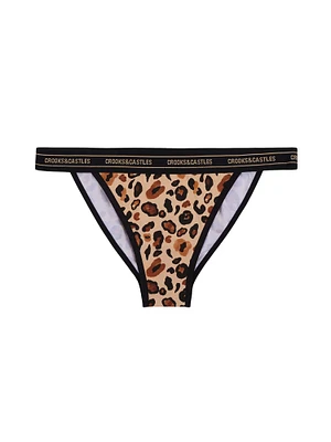 CROOKS & CASTLES CHEETAH THONG - CLEARANCE