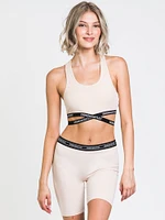 CROOKS & CASTLES CRISS CROSS BRA - CLEARANCE