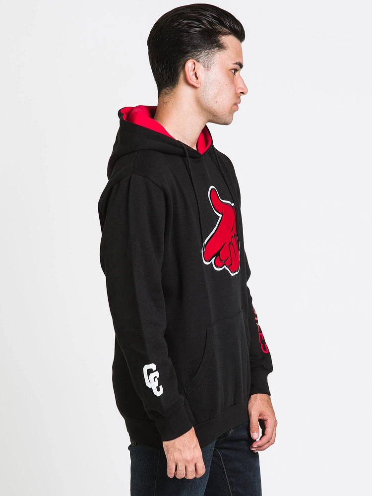 CROOKS & CASTLES AIR GUN PULLOVER HOODIE - CLEARANCE