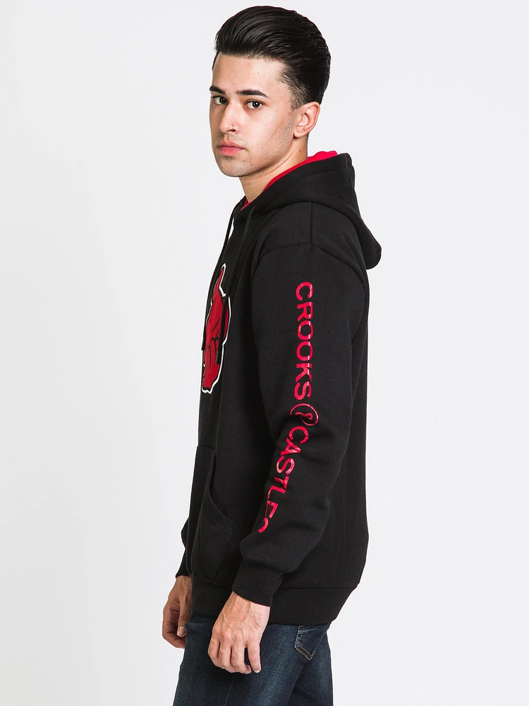 CROOKS & CASTLES AIR GUN PULLOVER HOODIE - CLEARANCE