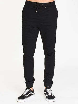 MENS CROOKS JOGGER - BLACK CLEARANCE