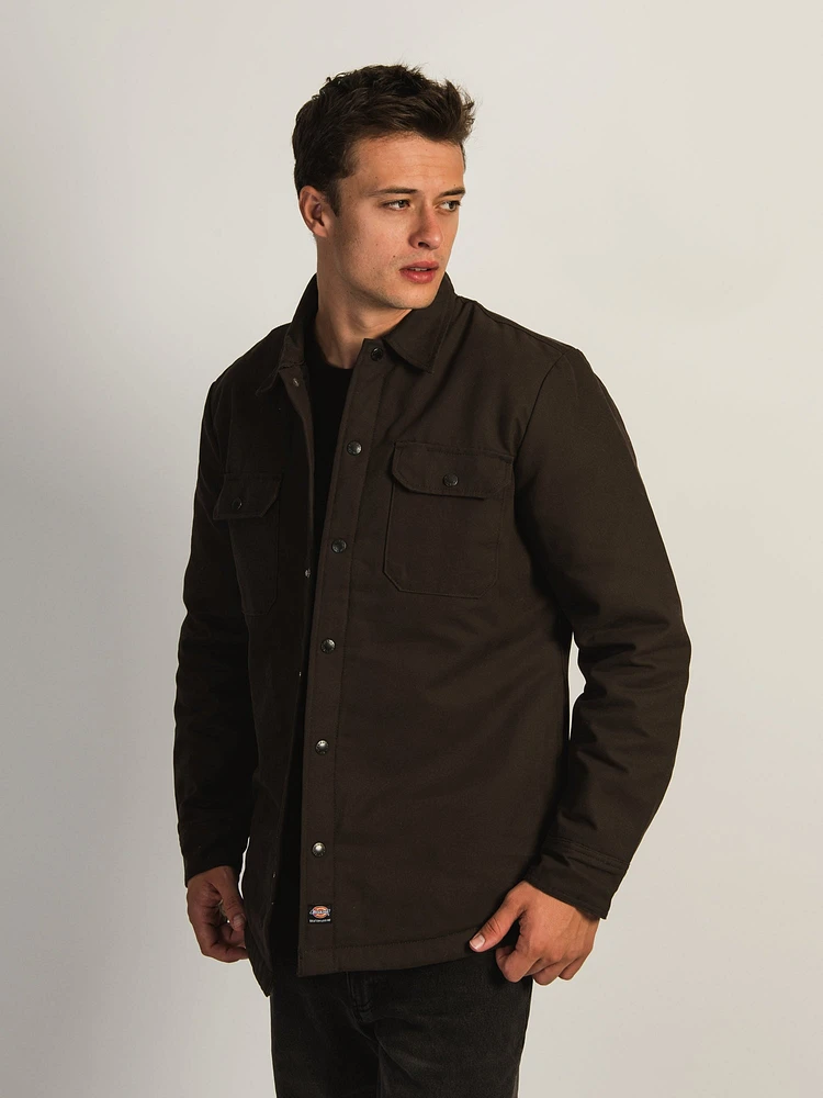 DICKIES SKATE HEAVYWEIGHT LINED DUCK SNAP JACKET