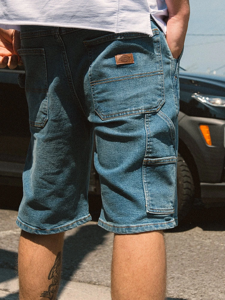 SHORT DICKIES DENIM CARPENTER 10in