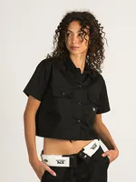 DICKIES CROP SHORT SLEEVE WORKSHIRT