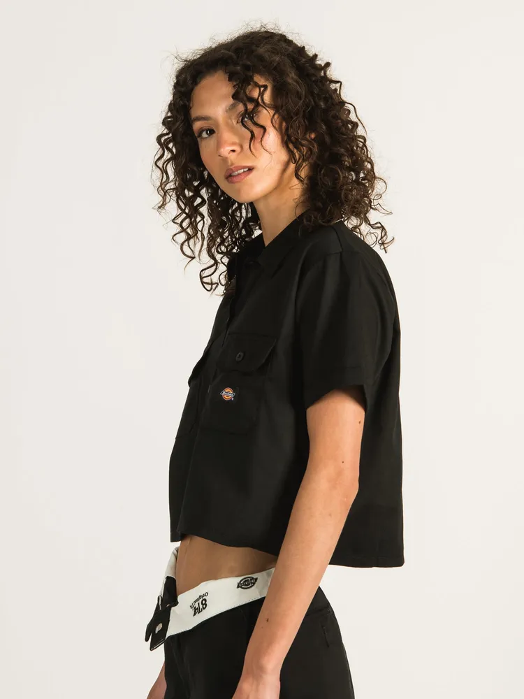 DICKIES CROP SHORT SLEEVE WORKSHIRT