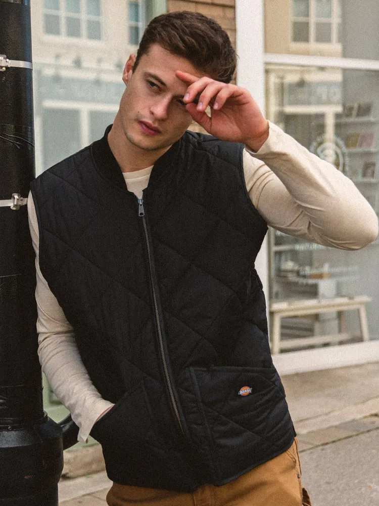 DICKIES DIAMOND QUILTED VEST