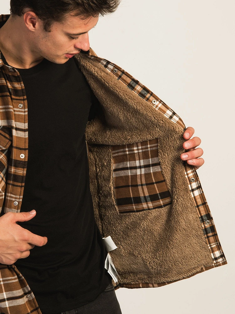 VESTE CHEMISE EN FLANELLE DICKIES DOUBLURE SHERPA