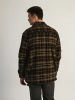 DICKIES SHERPA LINED FLANNEL SHIRT JACKET